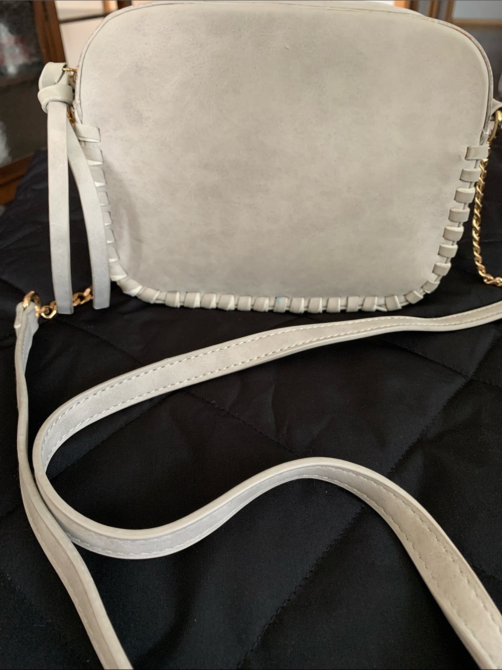 Gray purse